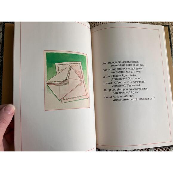 1982 A Cup of Christmas Tea by Tom Hegg, Illustrated by Warren Hanson - Picture 5 of 6